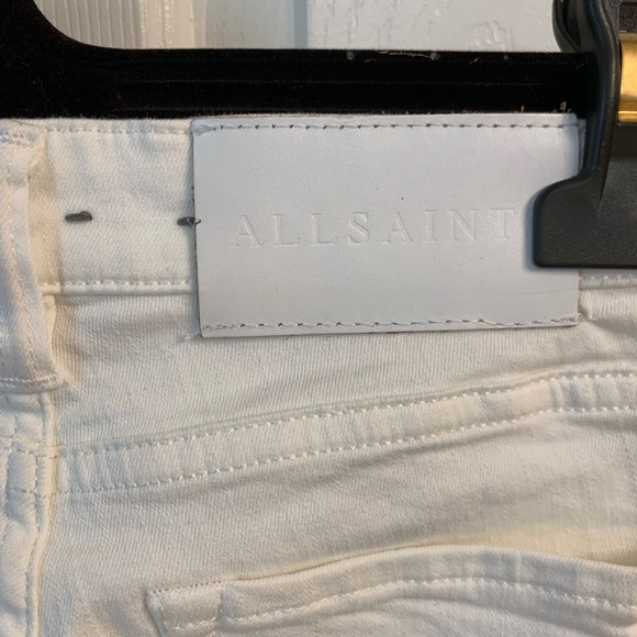 All saints white jeans. - Picture 3 of 4